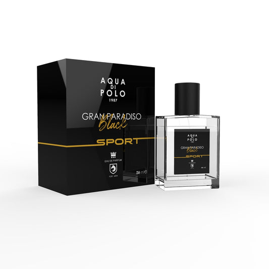 Eau de Parfum Aqua di Polo 1987 Gran Paradiso Black Sport, 50ml