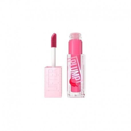 Buzëkuq i lëngshëm, Maybelline, Lifter Gloss, + Maxi-Lip, + Chili Pepper, 003 Pink Sting, 5.4 ml