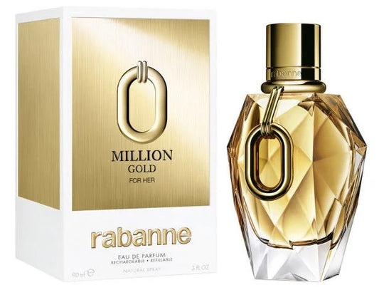 Eau De Parfum , Paco Rabanne , Lady Million , Gold , 90 ml