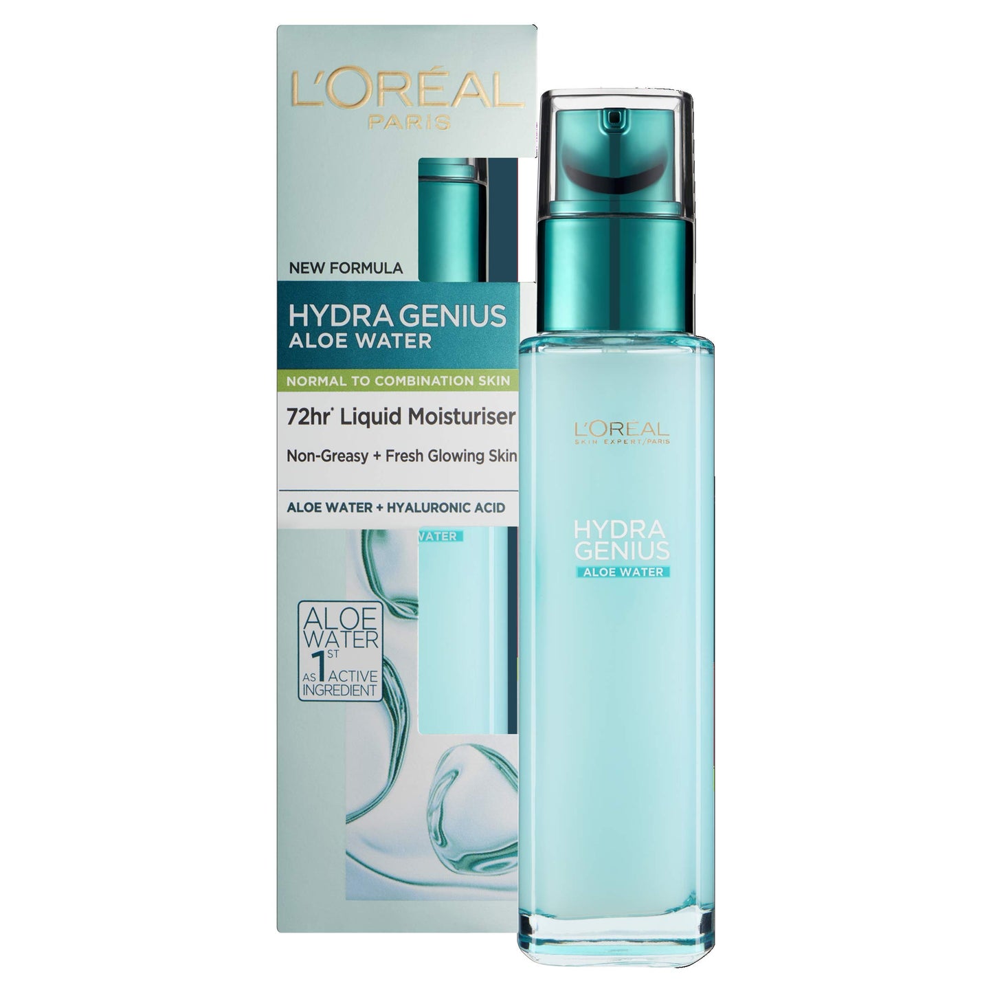 Serum Hidratues , L'Oreal Paris Hydra Genius Hyaluronic Acid + Aloe, 70ml