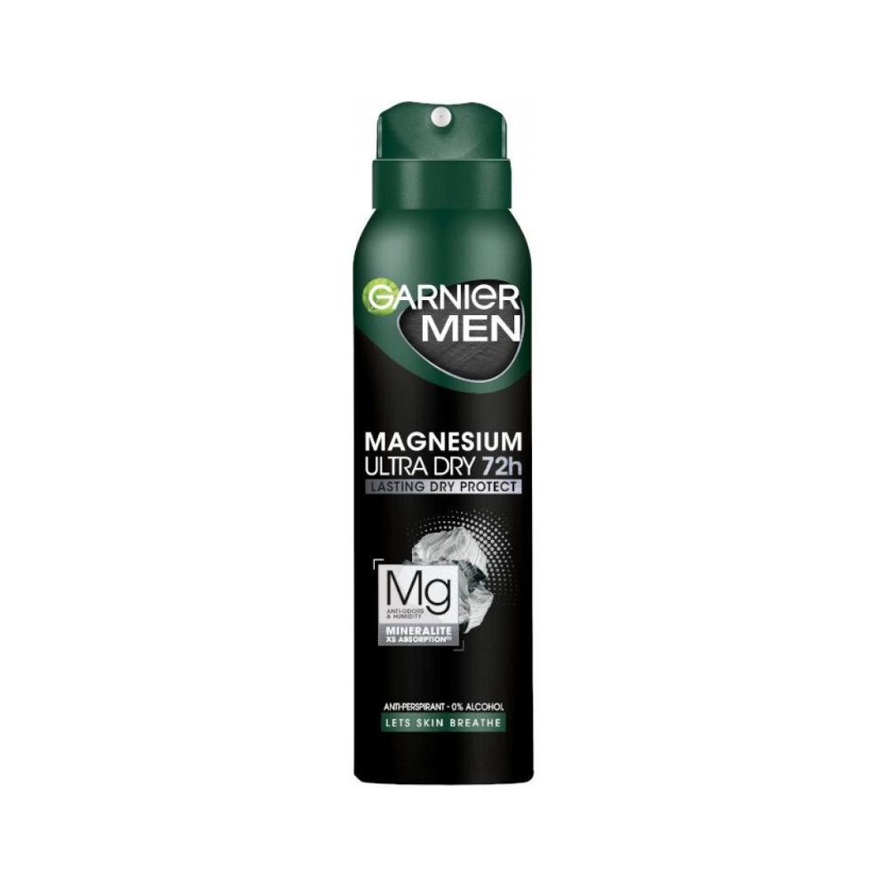 Deodorant , Garnier , Magnesium Ultra Dry , 150 ml