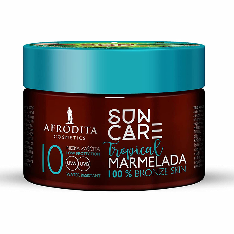 Krem për rrezitje , Afrodita Tropical Marmelada 10 SPF, 200 ml