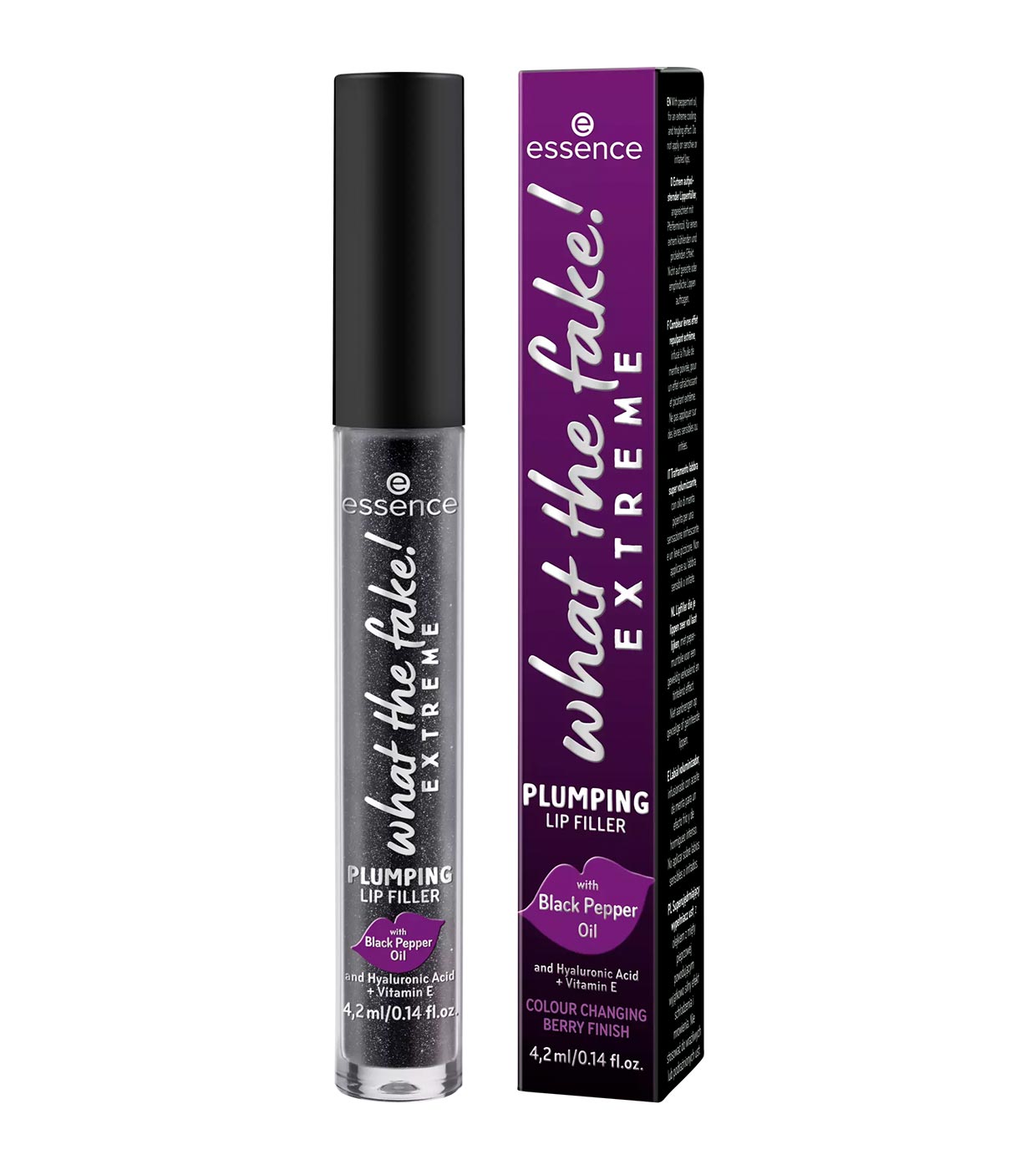 Shkëlqyes për buzë, Essence, What The Fake, Extreme Plumping Lip Filler 03 Pepper Me Up, 4.2 ml