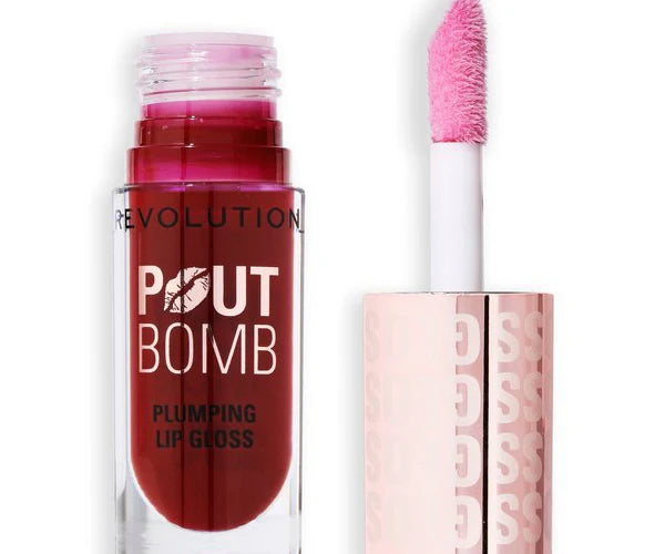 Shkëlqyes për buzë Revolution Pout Bomb Plumping Wild Mauwe Pink