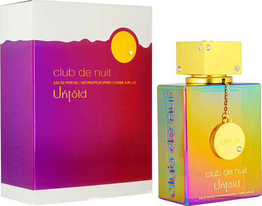 Eau De Parfum , Armaf , Club De Nuit , Untold 200 ml