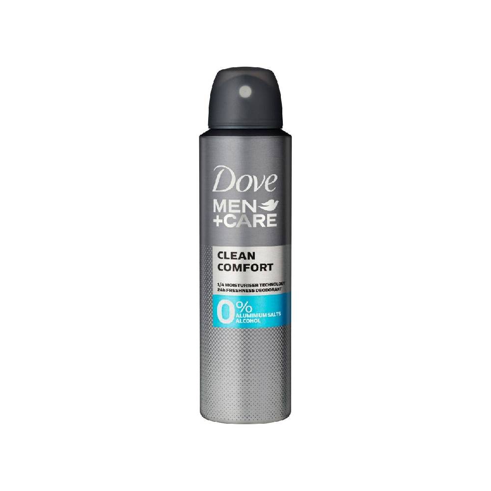 Deodorant Dove Men + Care Clean Comfort, 150 Ml