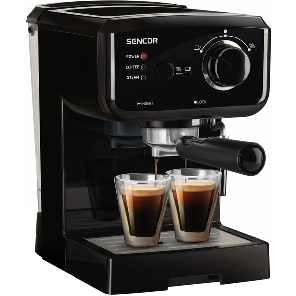 Aparat për kafe Espresso Sencor SES 1710BK