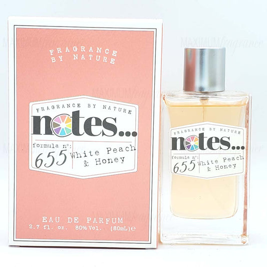 Eau De Parfum Notes 655 White Peach &amp; Honey, 80 ml