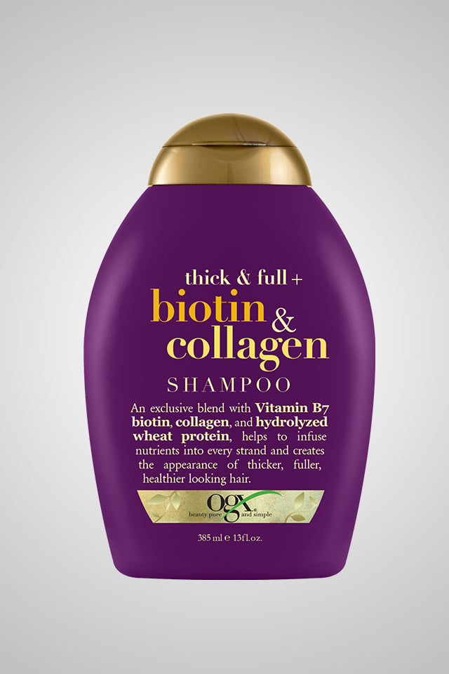 Shampo për flokë OGX Biotin&amp;Collagen, 385ml