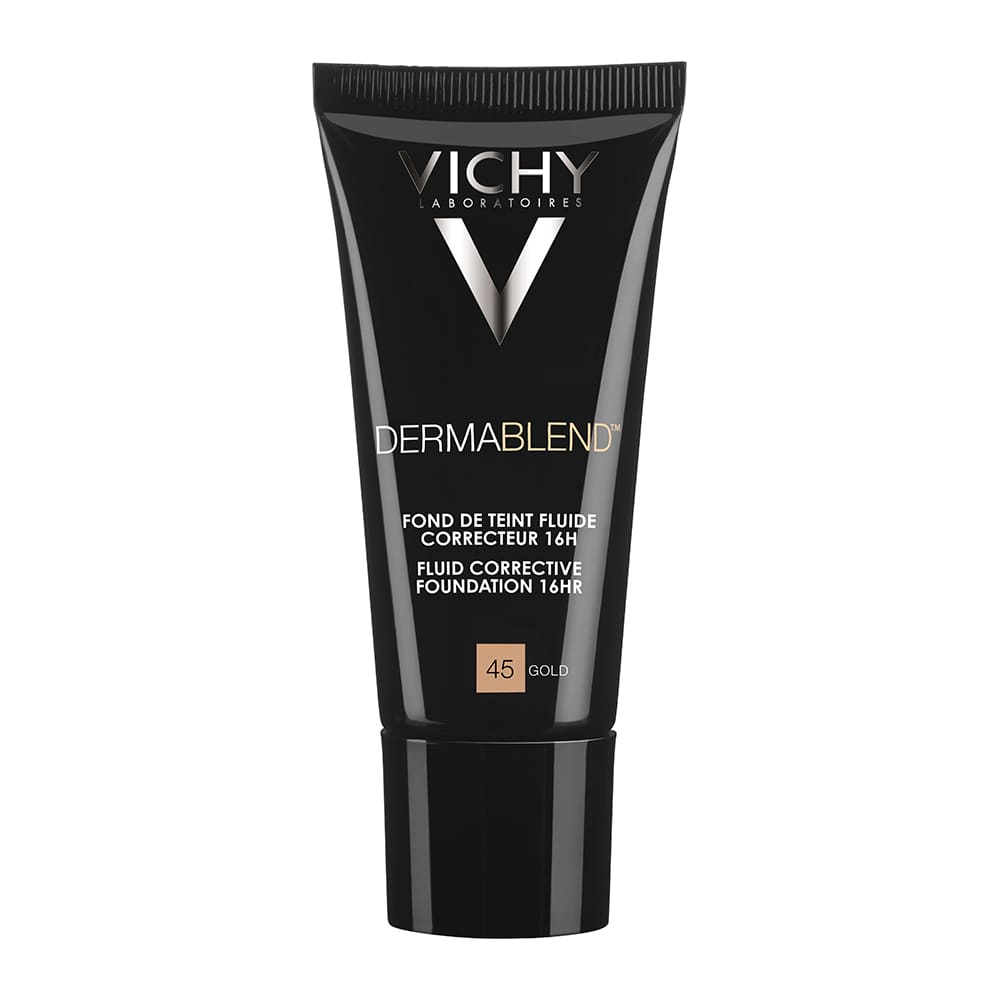 Krem Pudër Vichy SPF 35 Dermablend, Gold 45, 30 ml