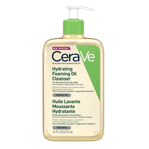 CeraVe Hydrating Foaming Oil Cleanser 473 ml