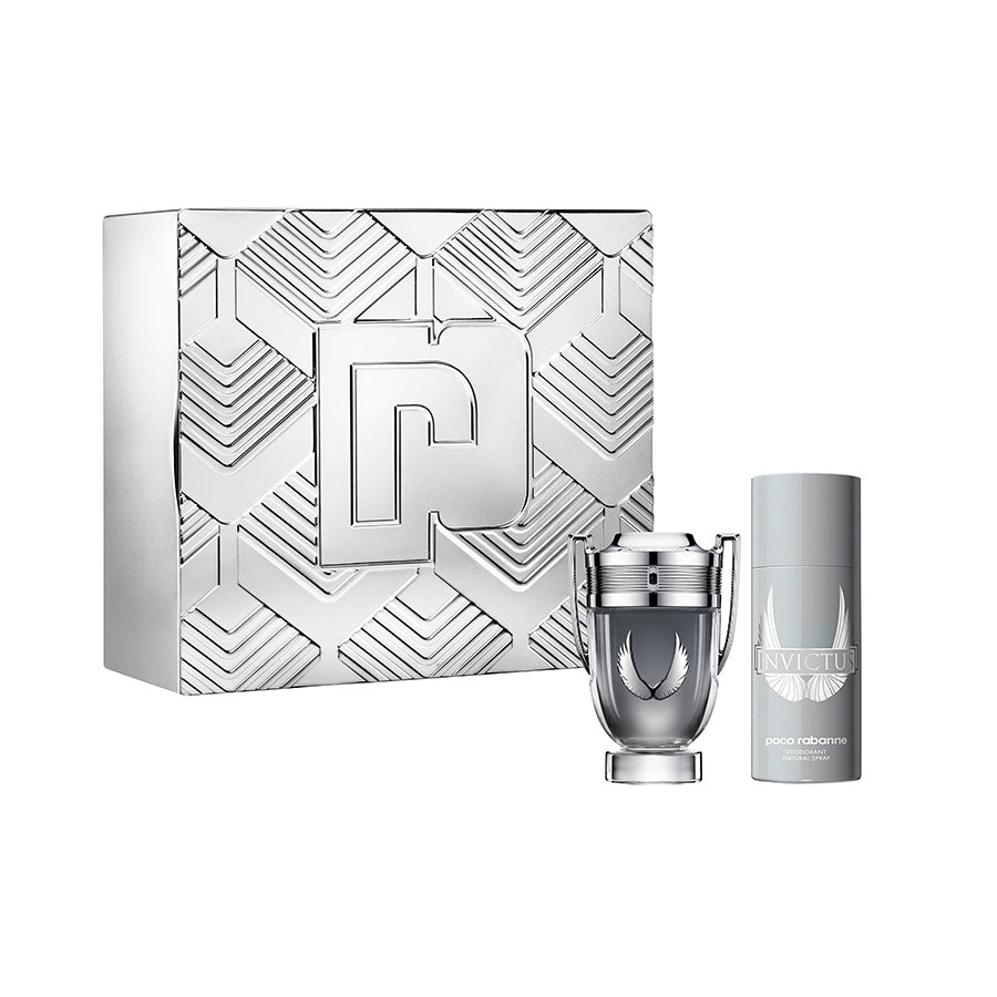 Set Eau De Parfume Invictus Platinum Man 100ml+ Deo