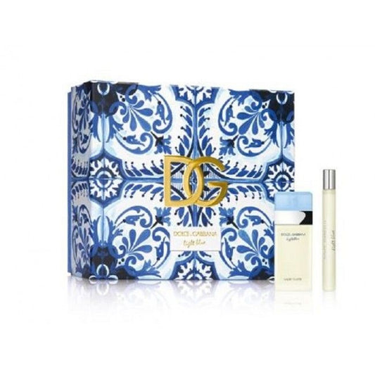 Set Ujë tualeti Dolce &amp; Gabbana Light Blue Woman parfum 25ml + parfum 10ml