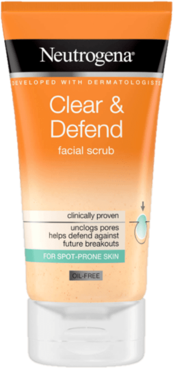 Skrab Clear &amp; Defend Neutrogena 150 ml