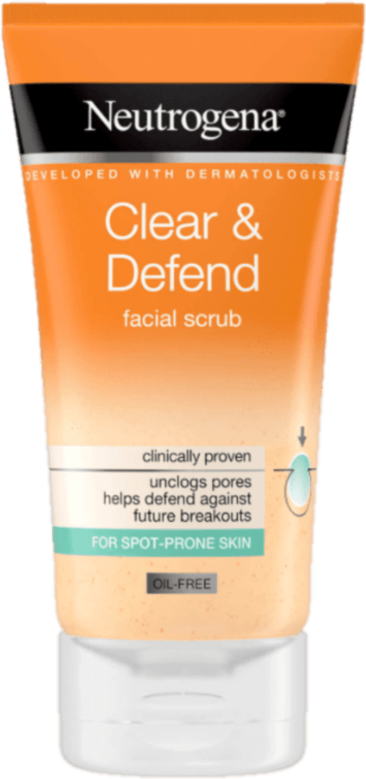 Skrab Clear &amp; Defend Neutrogena 150 ml