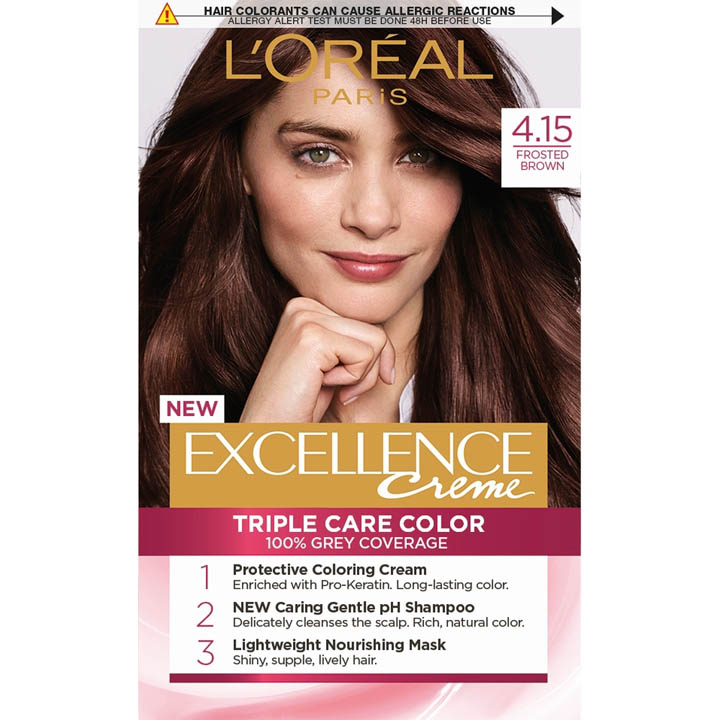 Ngjyrë për flokë Loreal Exellence no. 4.15