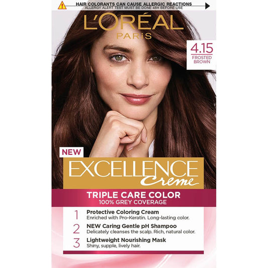 Ngjyrë për flokë Loreal Exellence nr. 4.15