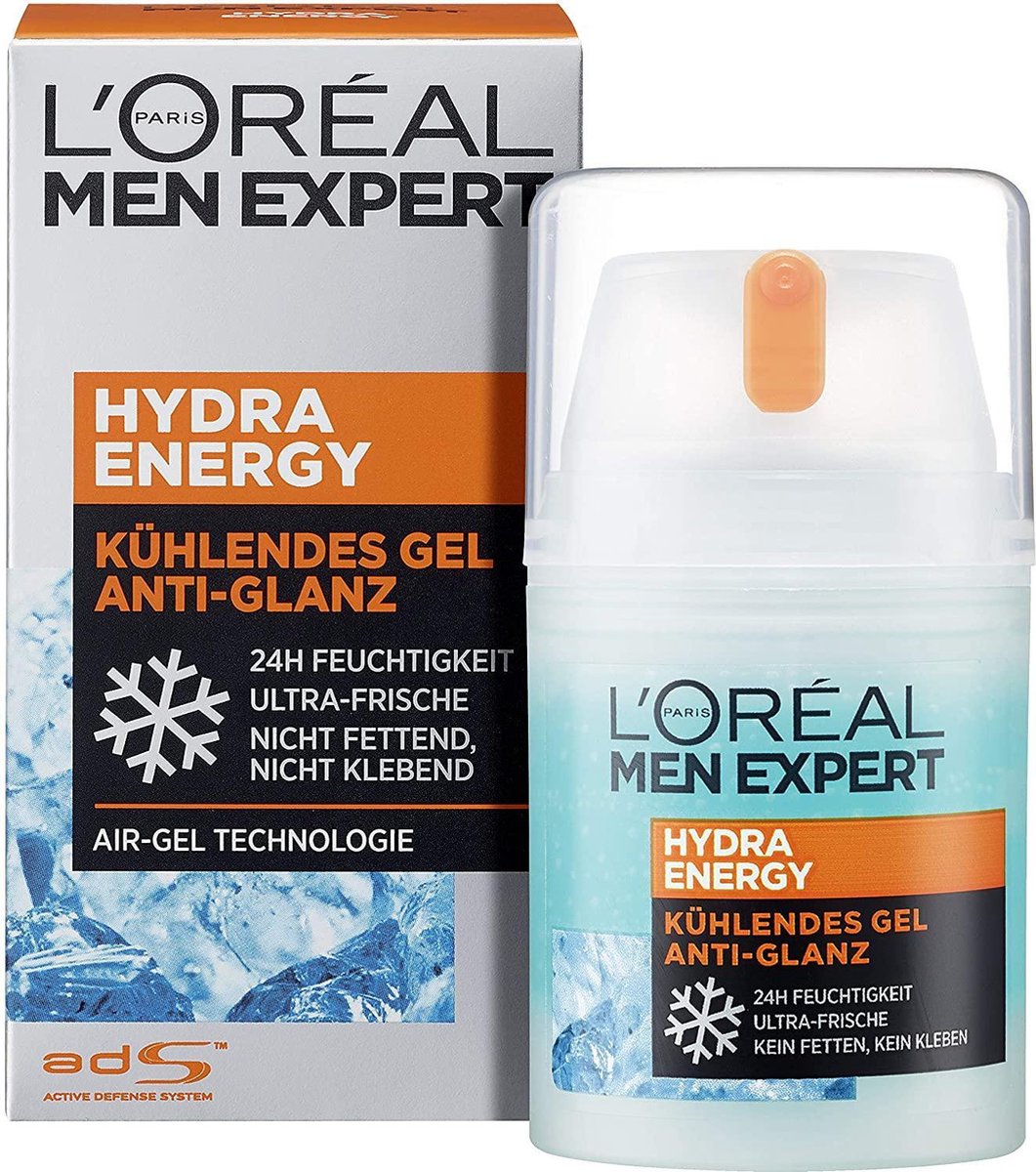 Krem kundër shenjave të lodhjes Loreal Paris Men Expert Hydra Energetic, 50 ml