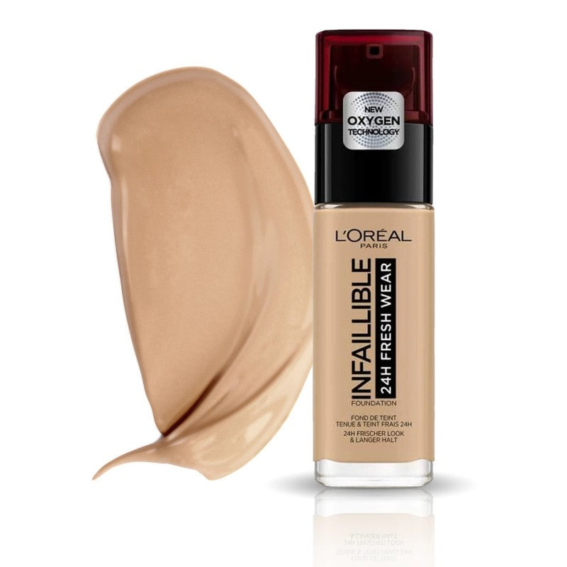 Pudër e lëngshme Loreal Infallible no. 140 Beige Dore, 30 ml