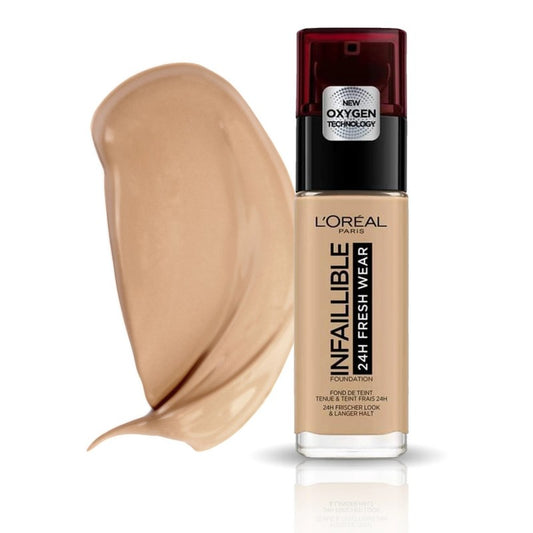 Pudër e lëngshme Loreal Infallible nr. 140 Dore Beige, 30 ml