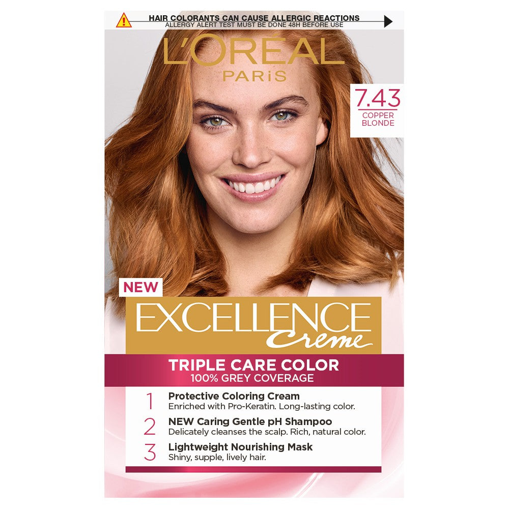 Ngjyrë за коса Loreal Exellence бр. 7.43