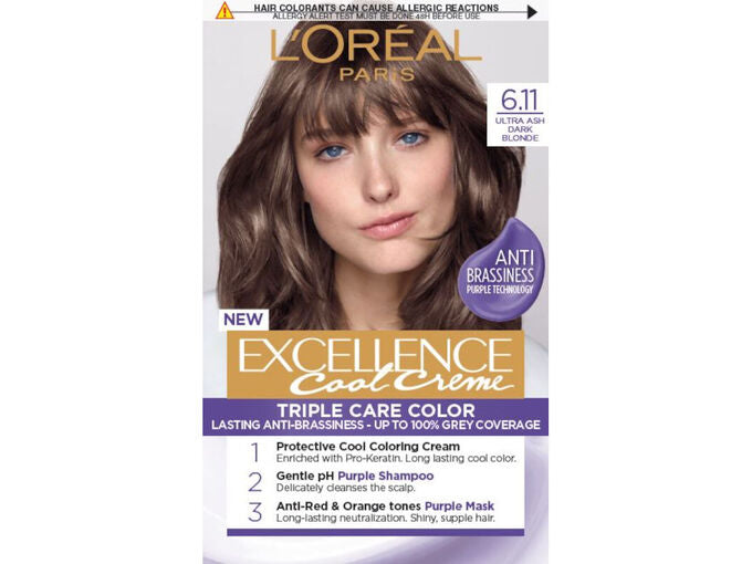 Ngjyrë për flokë Loreal Exellence nr. 6.11