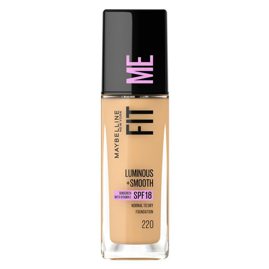 Krem pudër Maybelline Fit Me Luminous+Smooth Spf 18, no.220, 30ml