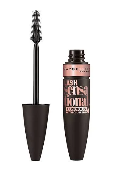 Маска за црна Maybelline Lash Sensational Luscious, многу црна, 9,5 ml