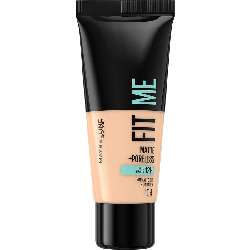 Krem pudër Maybelline Fit Me, Matte+Poreless, nr.104, 30ml