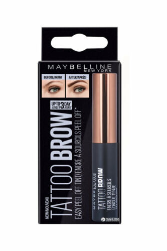 Xhel për vetullën Maybelline Tattoo Brow nr. 3, 4,9 ml