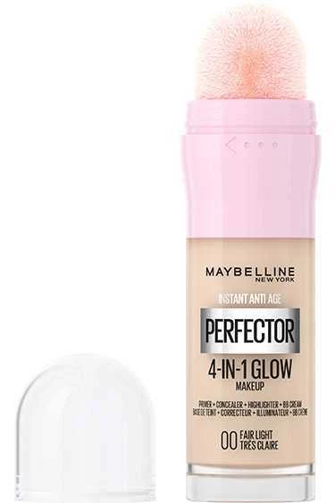 Krem Pudër Maybelline 4 In 1 Glow, 00 Fair Light, 20 ml