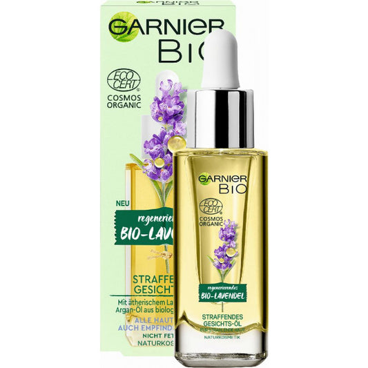 Vaj për fytyrën Garnier Organic Lavandin Glow, 30 ml