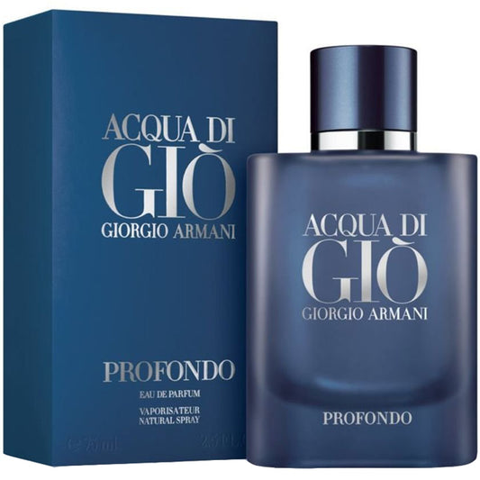 Eau De Parfum Giorgio Armani , Acqua Di Gio, PROFONDO ,75 ML