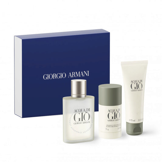 Сет Emporio Armani Acqua di Gio Тоалетна вода 100 ml + losion pas rroje 75 ml + дезодоранс стик 75гр