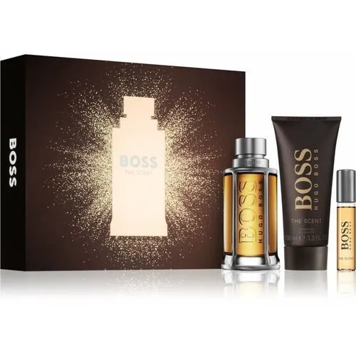 Set Eau de Toilette Boss The Scent 100 ml + Xhel Dushi 100 ml + Parfum 10 ml