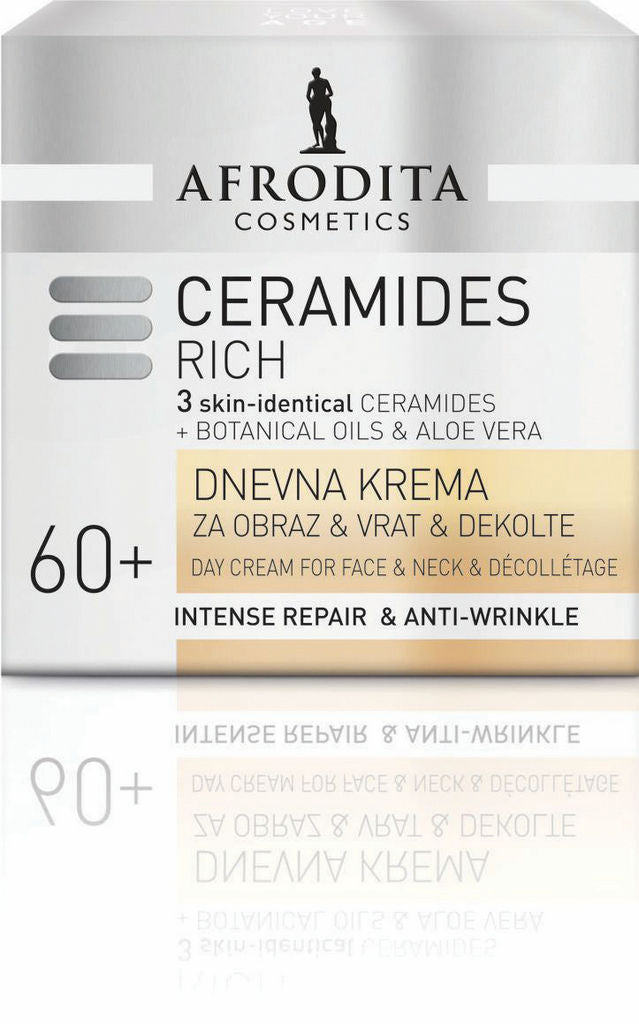 Krem dite për fytyrën Afrodita Ceramides Rich 60+, 50 ml