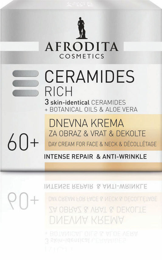 Krem dite për fytyrën Afrodita Ceramides Rich 60+, 50 ml