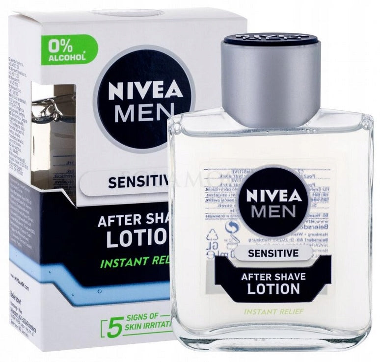 Balsam pas rrojes Locion Nivea Sensitive After Shave Relief Instant, 100ml