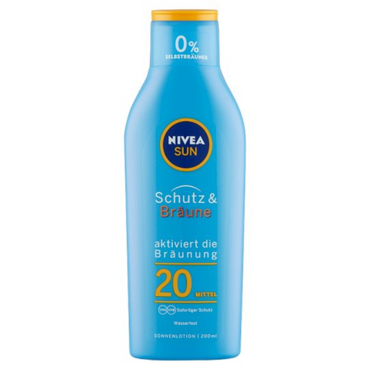 Krem mbrojtës ndaj diellit Nivea Sun 20 SPF, 200 ml