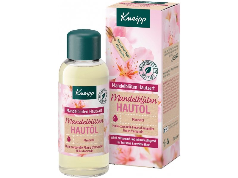 Vaj për trup Kneipp Badem Blossom Soft, 100 ml