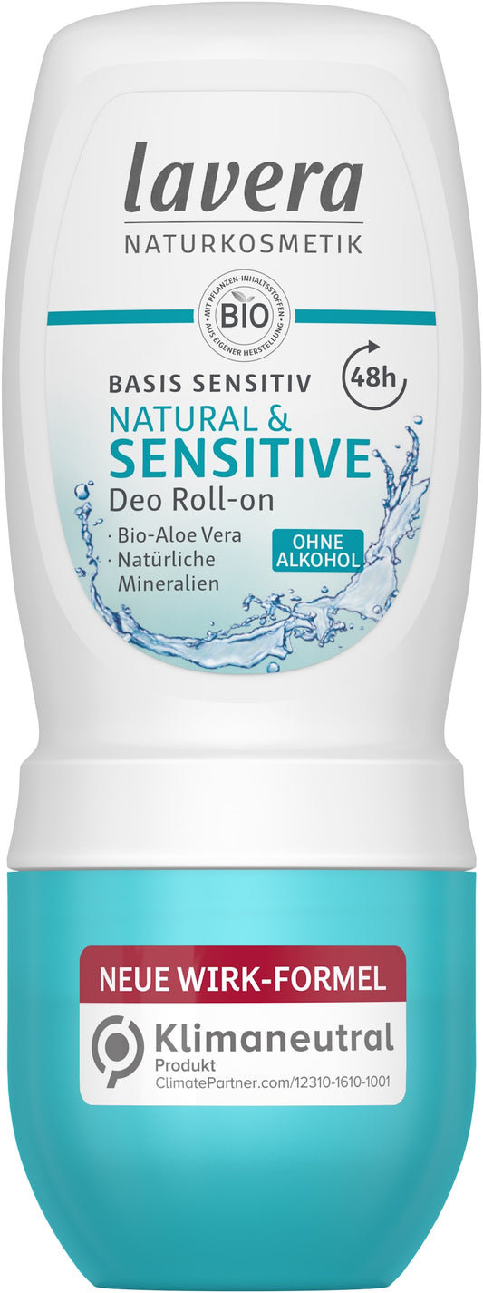 Deodorant Roll-on Lavera sensitive, 50 ml