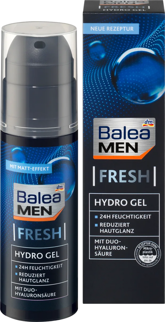 Крем за лице Balea MEN Hydro Gel Fresh, 75 ml