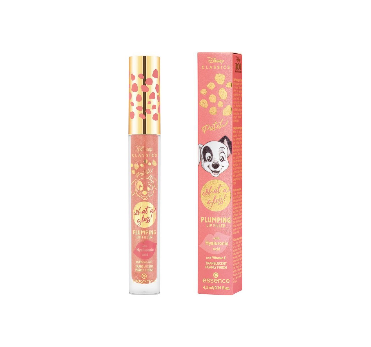 Buzëkuq Essence Disney Classics, полнење за усни за полни 02, 4,2 ml