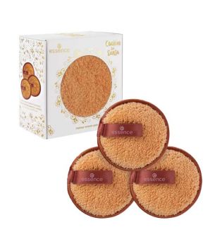 Lecka per pastrimin e grimit Essence, Cookies for Santa, Make-up remover pads 3 copë