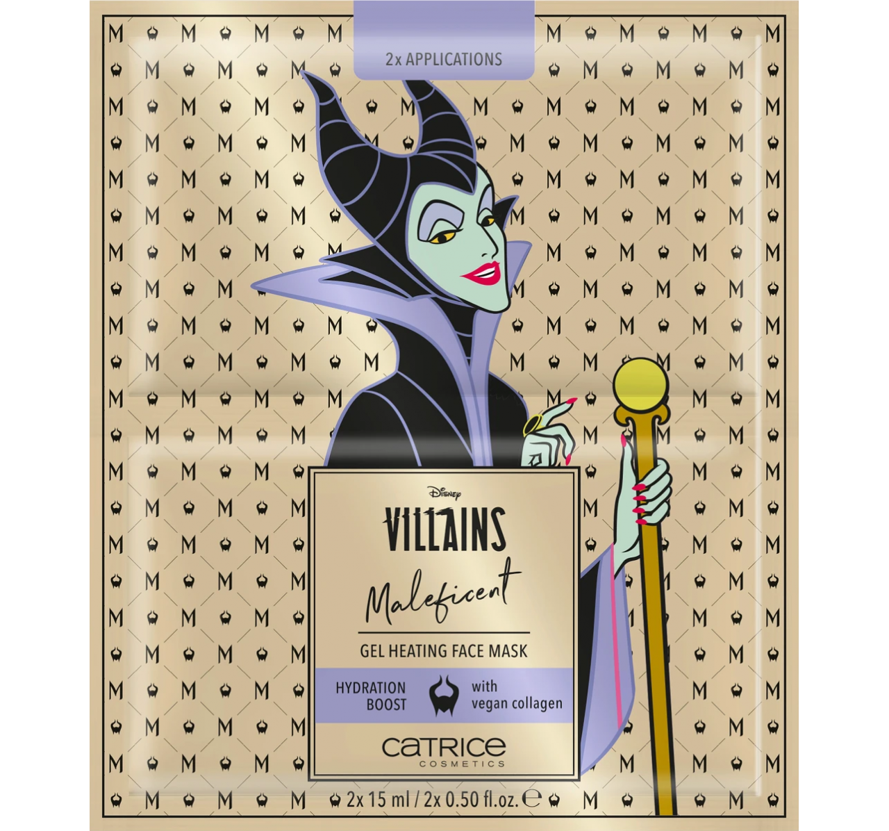 Маска за лице Catrice Disney Villains Maleficent бр.10 Пророштво, 30 ml