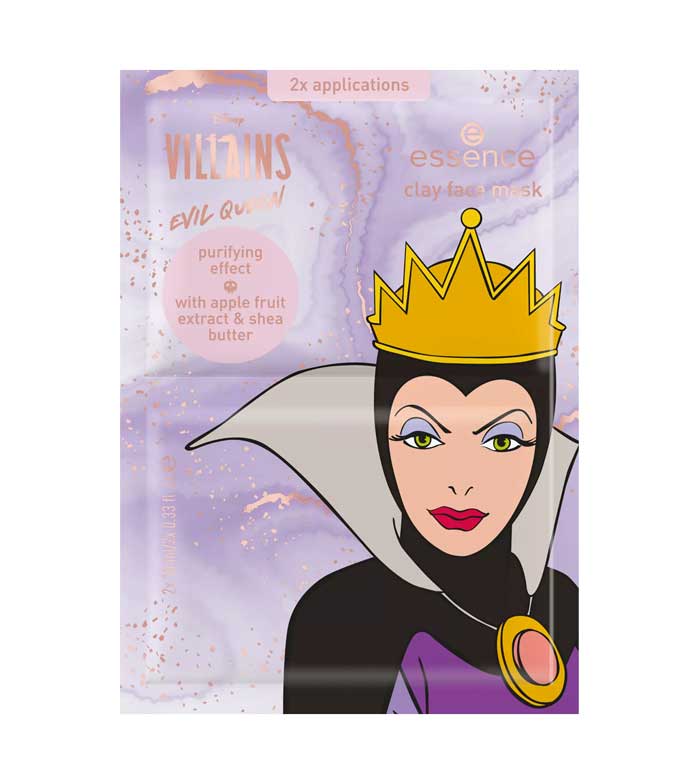 Maskë për fytyrën me argjilë Essence Disney Villains Evil Queen, 20 ml