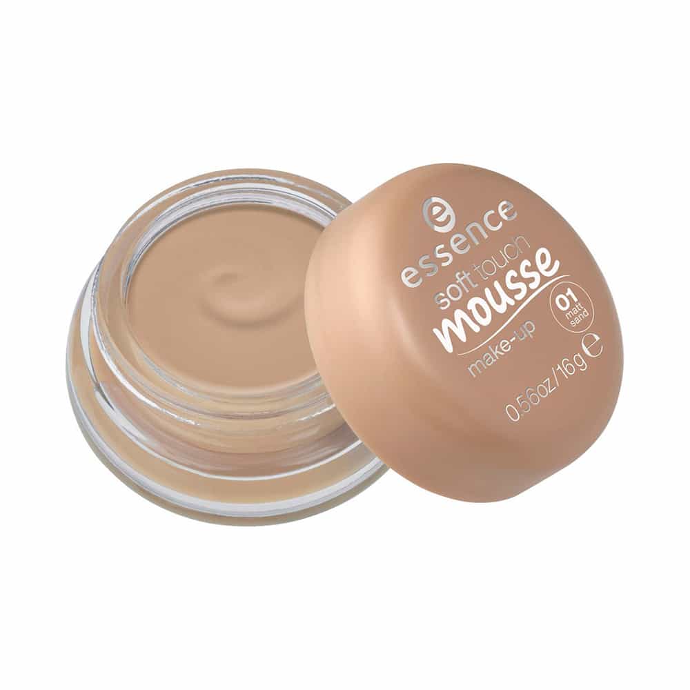 Pudër Essence, Mousse Soft Touch Matte, 01 Matt Sand, 16g