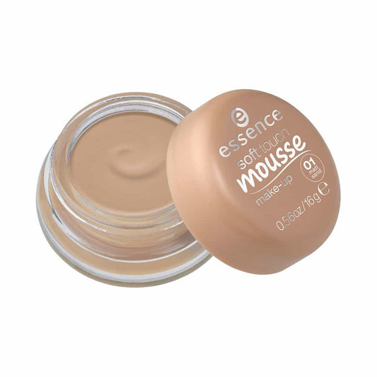 Pudër Essence, Soft Touch Mousse Matte , 01 Matt Sand , 16g