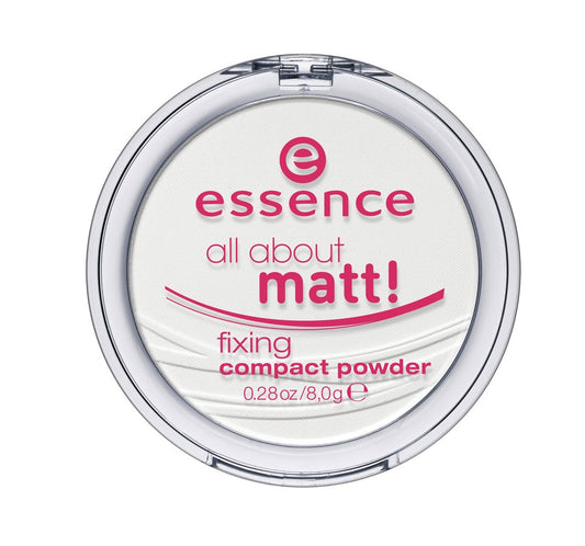 Pudër fiksuese Essence, All About Matt, Компактен прав за фиксирање, 8гр