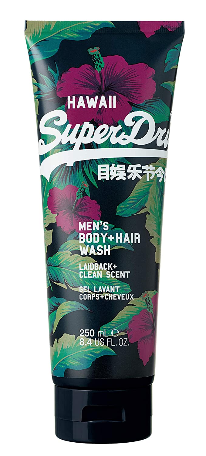 Шампон за коса и тело Superdry Hawaii, 250 ml